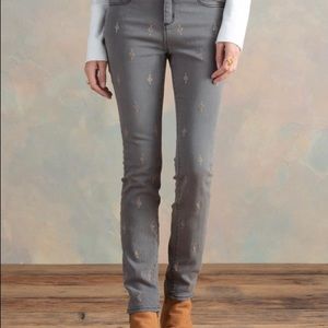 Sundance Primrose Jean with sequined embroidery 31